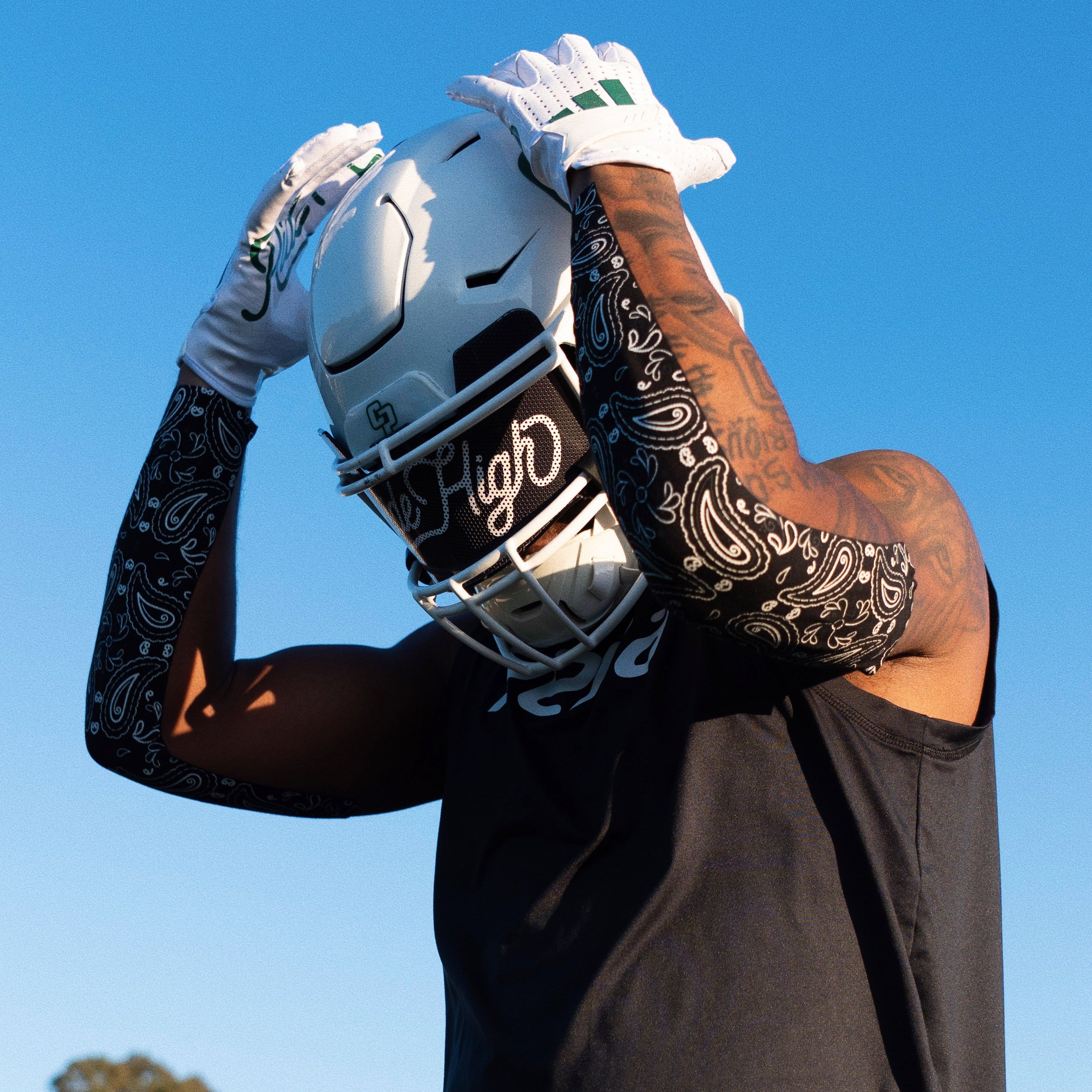 Rena Sports | Black Bandana Turf Athletic Tape