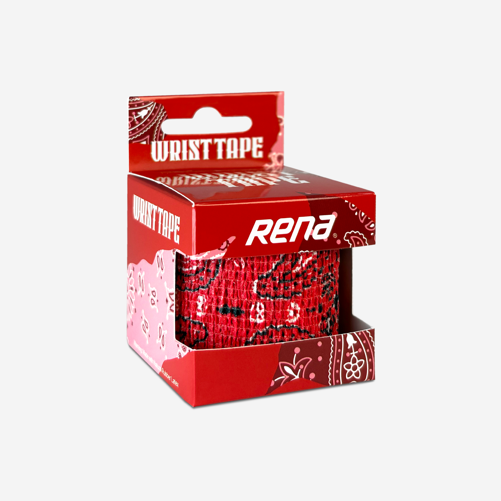 Rena Sports | Red Bandana Stretch Athletic Tape